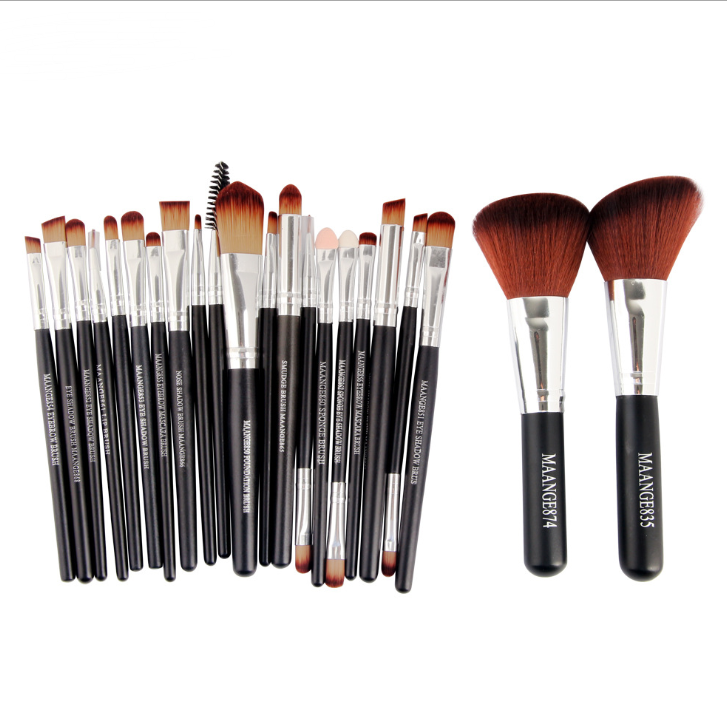 22-teiliges kosmetisches Make-up-Pinsel-Set